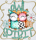 FUNKY RETRO SPIRIT OWL