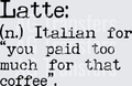 Latte Definition