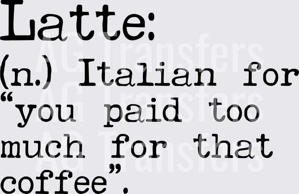 Latte Definition