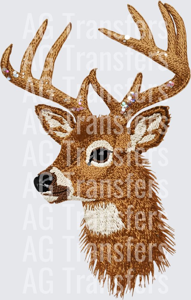 DEER FAUX YARN SEQUIN