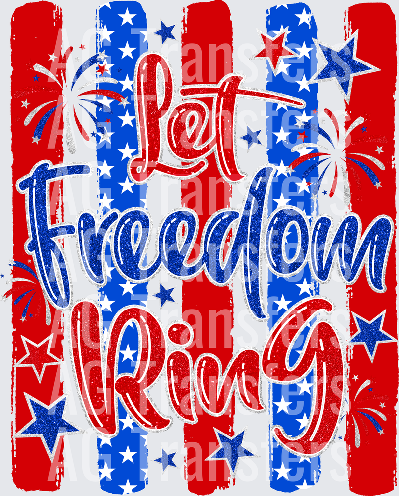 Let Freedom Ring Striped