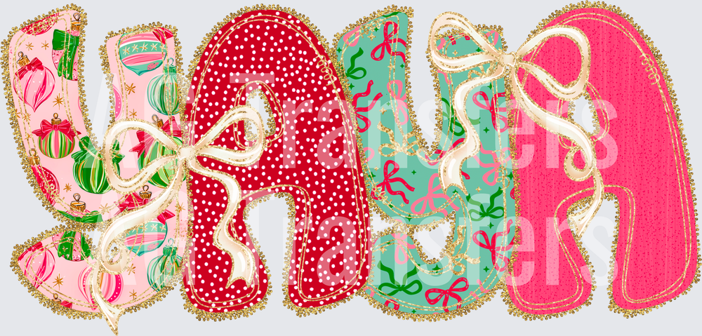 ChristmasBowLace Yaya