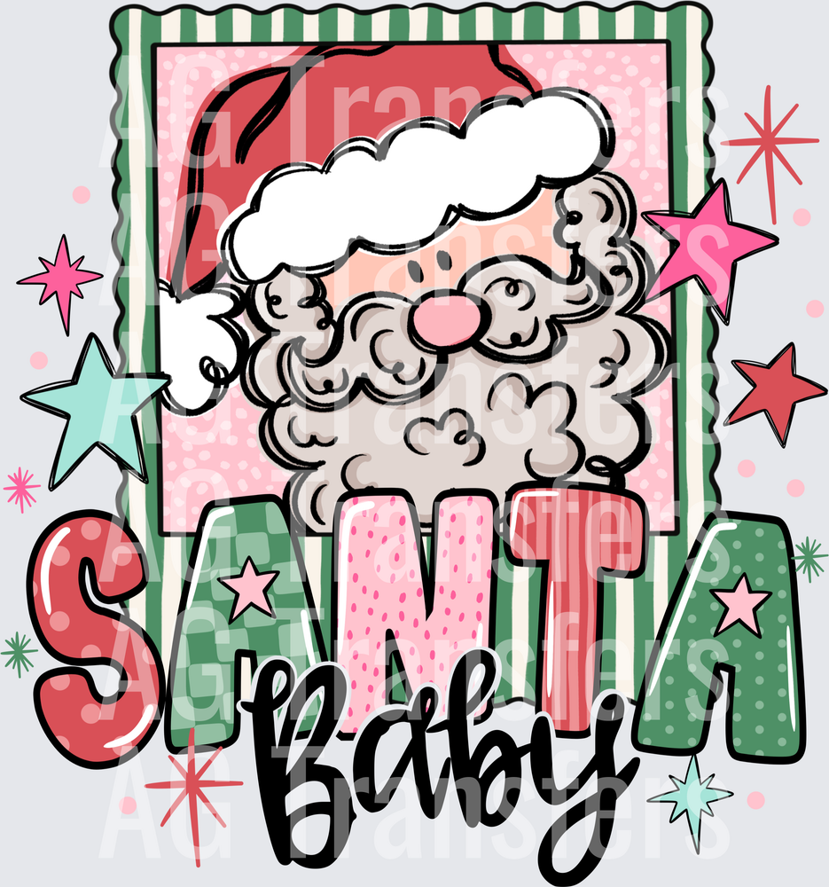 Santa baby Polaroid