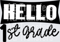 Hello Grade Level BANNER 1st Grade